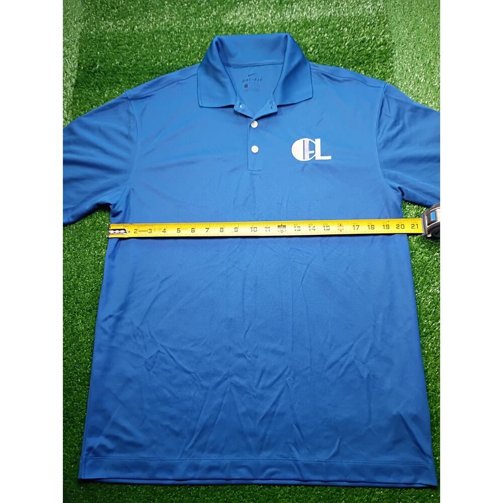 Nike Dri-FIT Men's Polo Shirt Blue Century 21 Logo - Picture 3 of 6